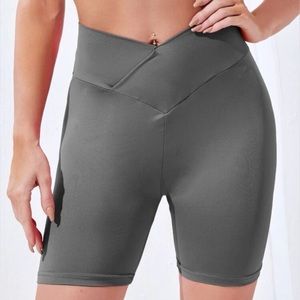 Shein Grey Biker Shorts